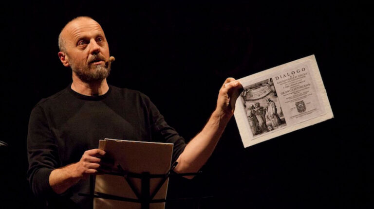 Marco Paolini in scena con ITIS Galileo
