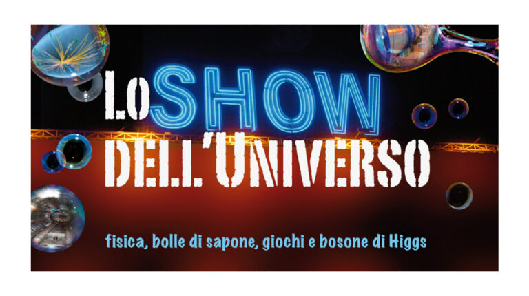 Locandina dell'evento Lo show dell'universo