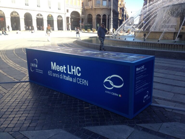 L'installazione Meet LHC a Genova