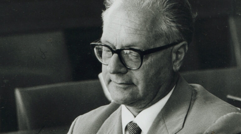 Il fisico Edoardo Amaldi