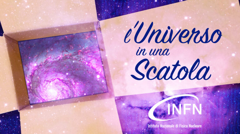 Locandina dell'evento L'Universo in una Scatola