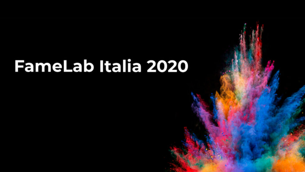 Locandina di Famelab Italia 2020