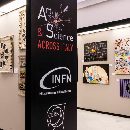 mostra del progetto INFN Art&Science across Italy