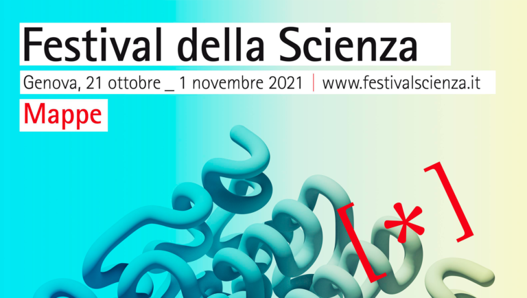 locandina del festival della scienza idi Genova 2021