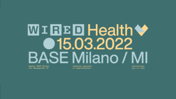 Banner dell'evento Wired Health 2022