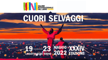 Banner del Salone del Libro di Torino 2022 - Cuori Selvaggi