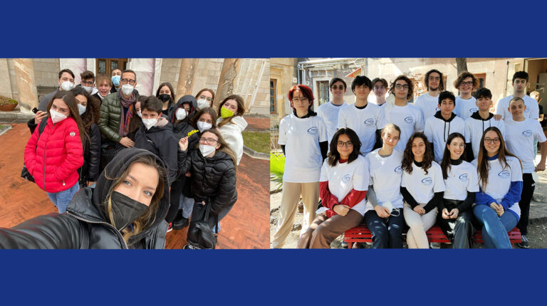 Fotografie delle squadre che si sfideranno in finale di Per un pugno di libri scientifici