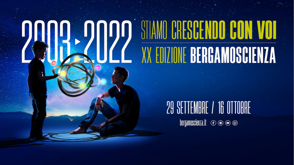 Locandina dell'evento Bergamoscienza 2022