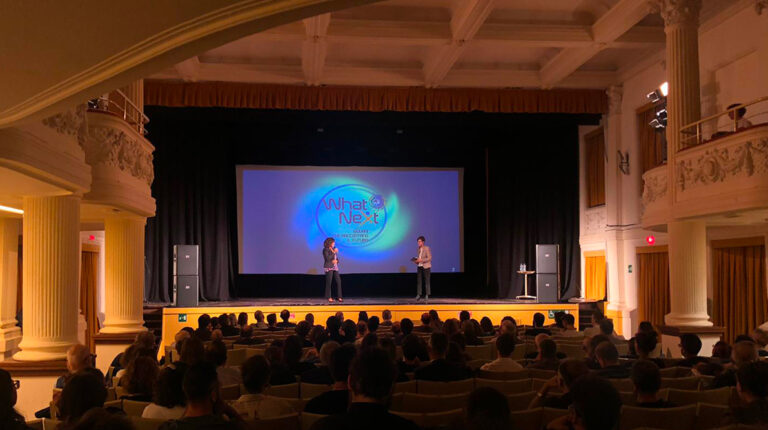 foto scattata durante l'evento WhatNext a Ferrara il 5 ottobre 2022