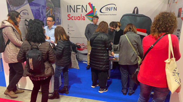 stand INFN a Didacta Italia 2023