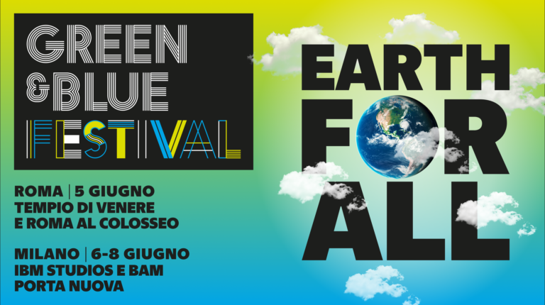 Locandina del fesival Green And Blue 2023