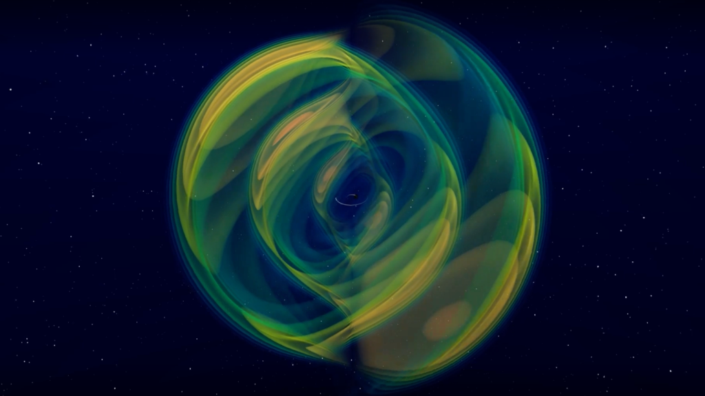 simulazione fusione buchi neri Max Planck Institute SxS
