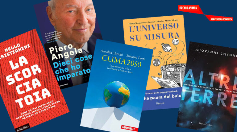 copertine dei libri finalisti di asimov 2023-2024