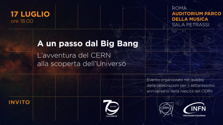 invio evento anniversario 70 anni del cern