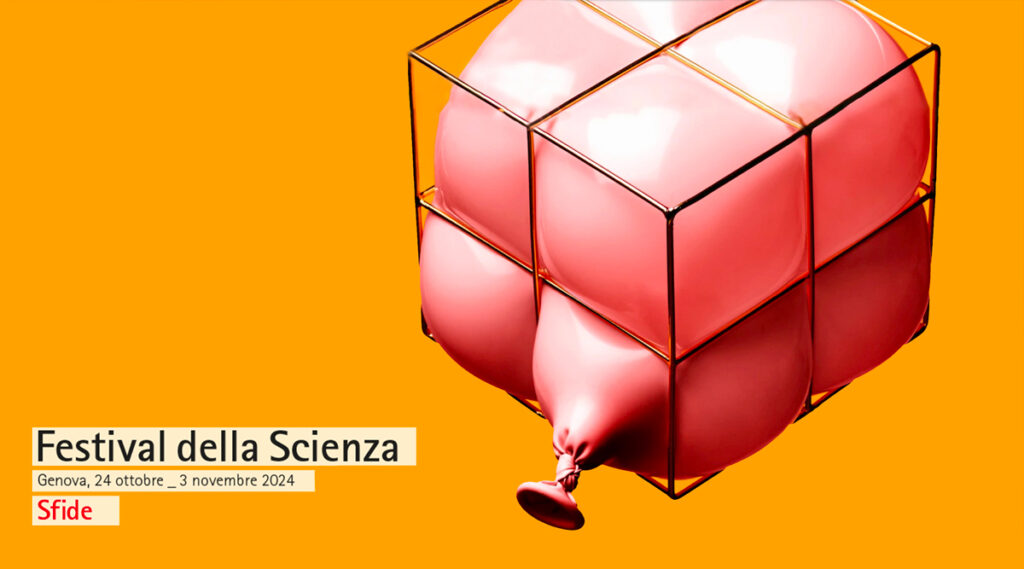 Banner del Festival della Scienza di Genova edizione 2024