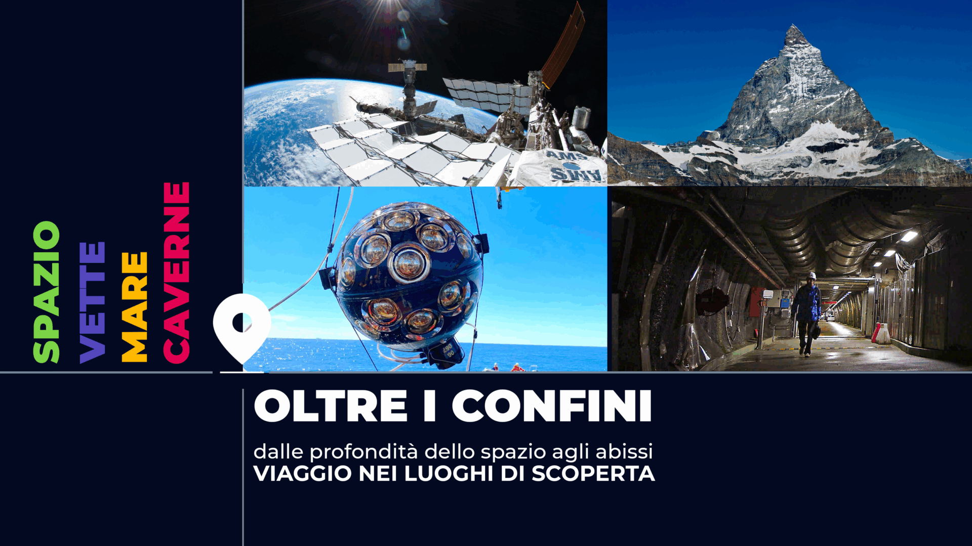 Immagine sui luoghi estremi in cui si studia la fisica