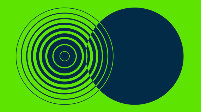 Grafica di Federica Grigoletto sul tema continuo-discreto