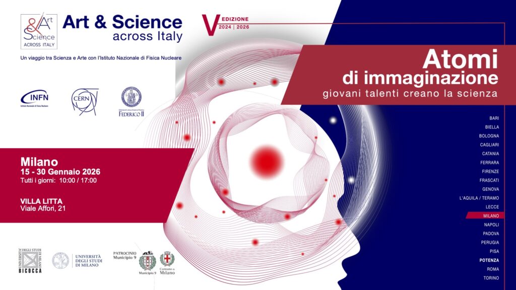 Mostra a Milano di Art&Science Across Italy V edizione (2024-2026)