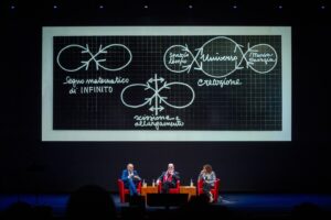 Dialogo Pistoletto e Tonelli, moderato da Sara Zambotti